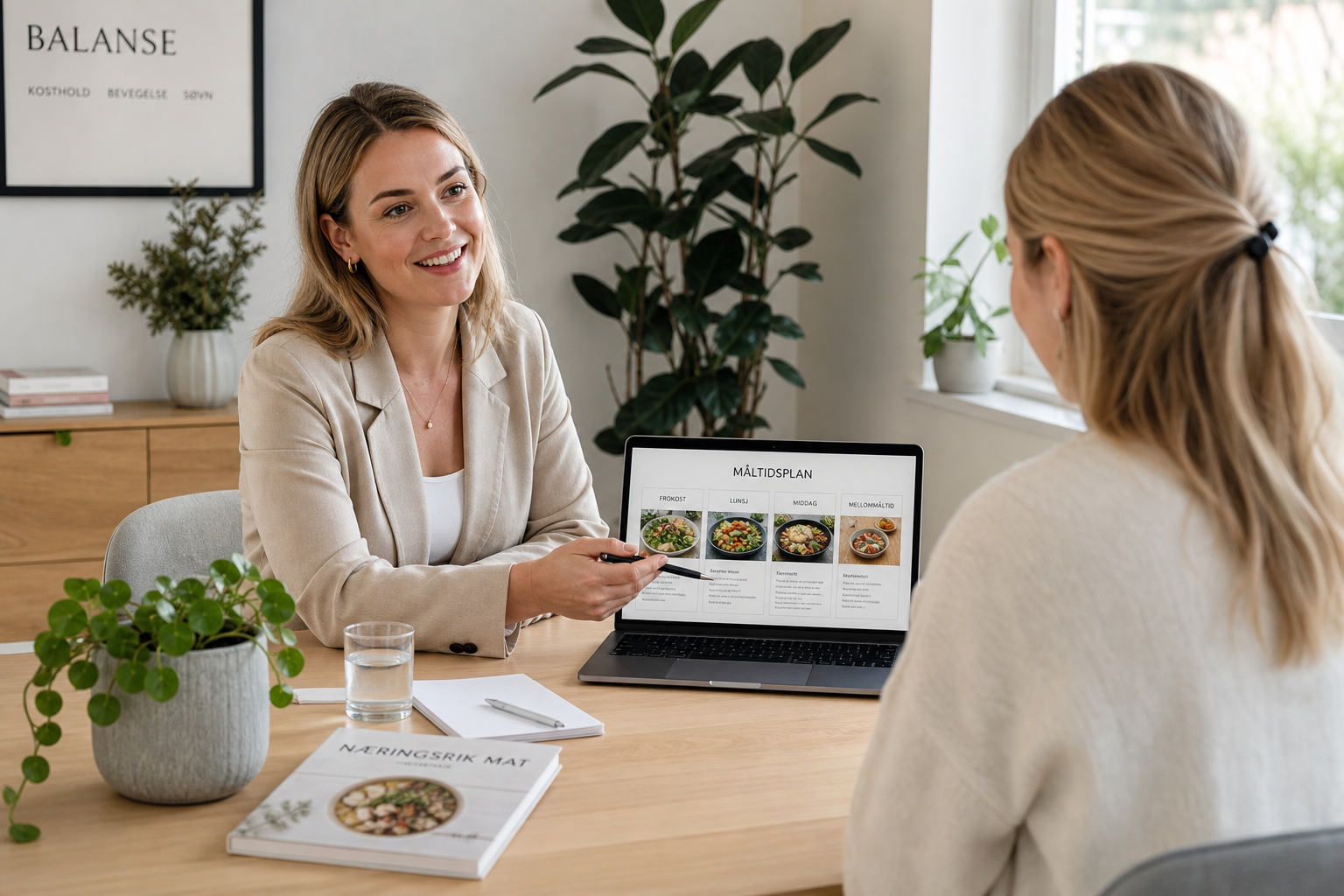 Hipspurge team gir personlig kostplanlegging